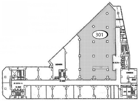 新橋駅前ビル1号館 3階 301号室 243 56坪 賃貸オフィス詳細 Office Cube東京