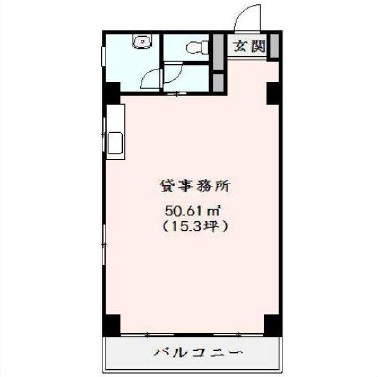 ユニオンビルヂング 6階 603号室 15 3坪 賃貸オフィス詳細 Office Cube東京