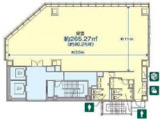 BIZCORE赤坂見附図面