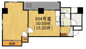 ユニオンビルヂング 8階 804号室 15 3坪 賃貸オフィス詳細 Office Cube東京