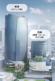 仮)赤坂2・6丁目地区開発計画 東棟
